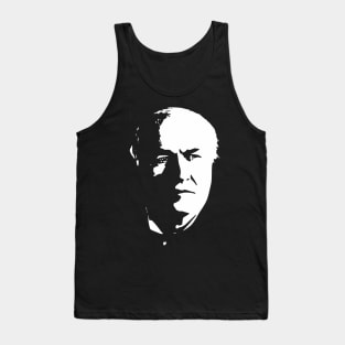 Thomas Edison Minimalistic Pop Art Tank Top